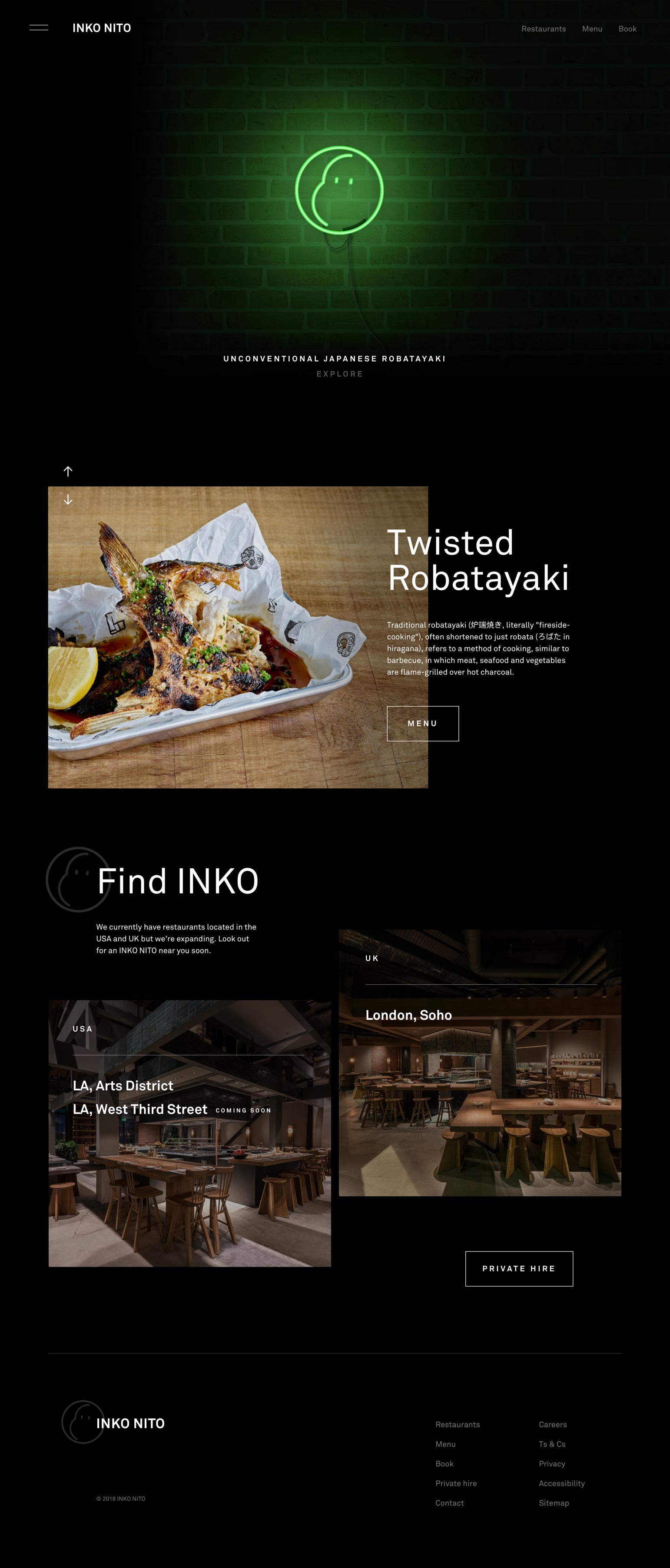 Inko Nito Home Page Template